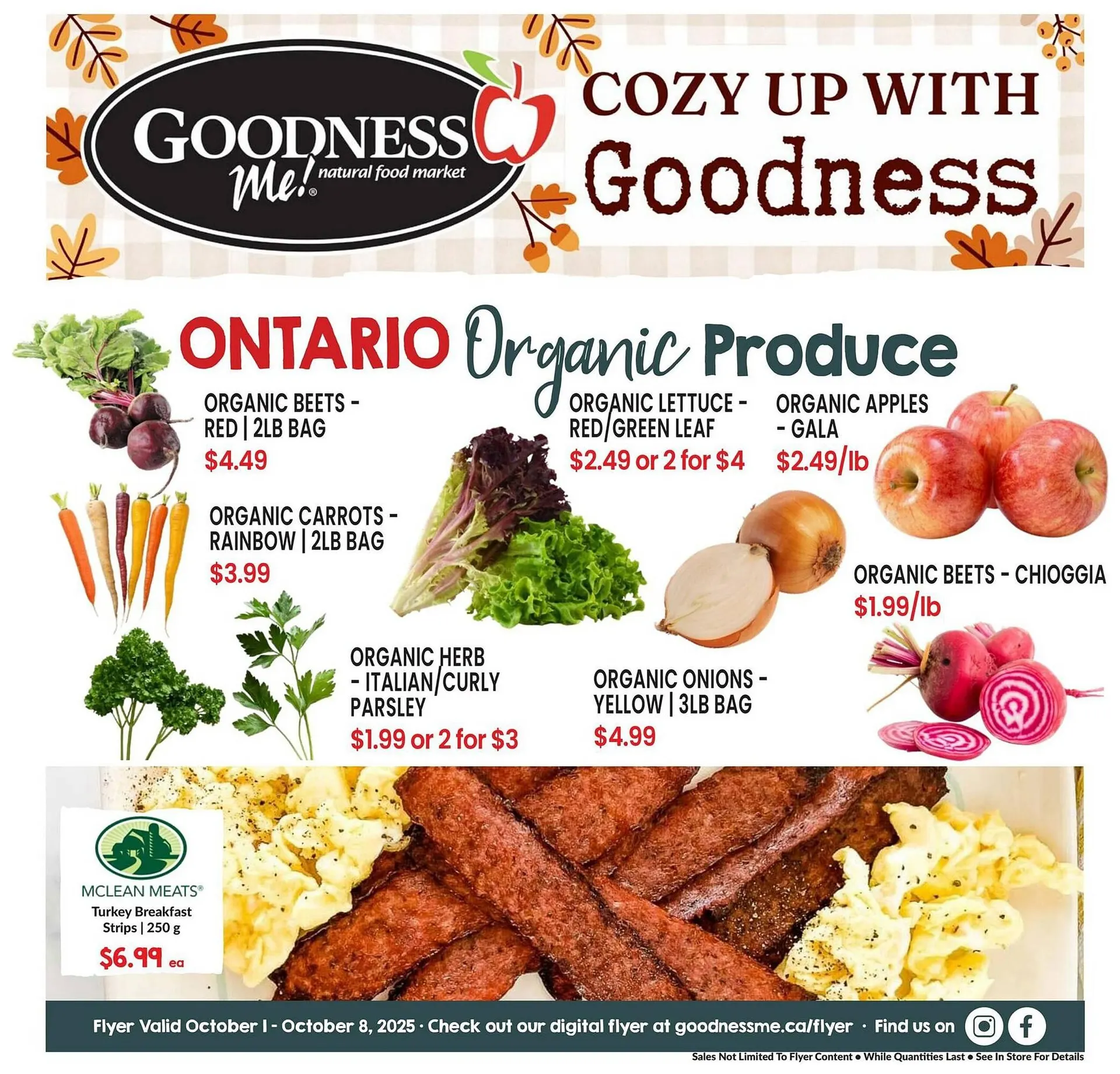 Goodness Me flyer from October 1 to October 8 2025 - flyer page 1