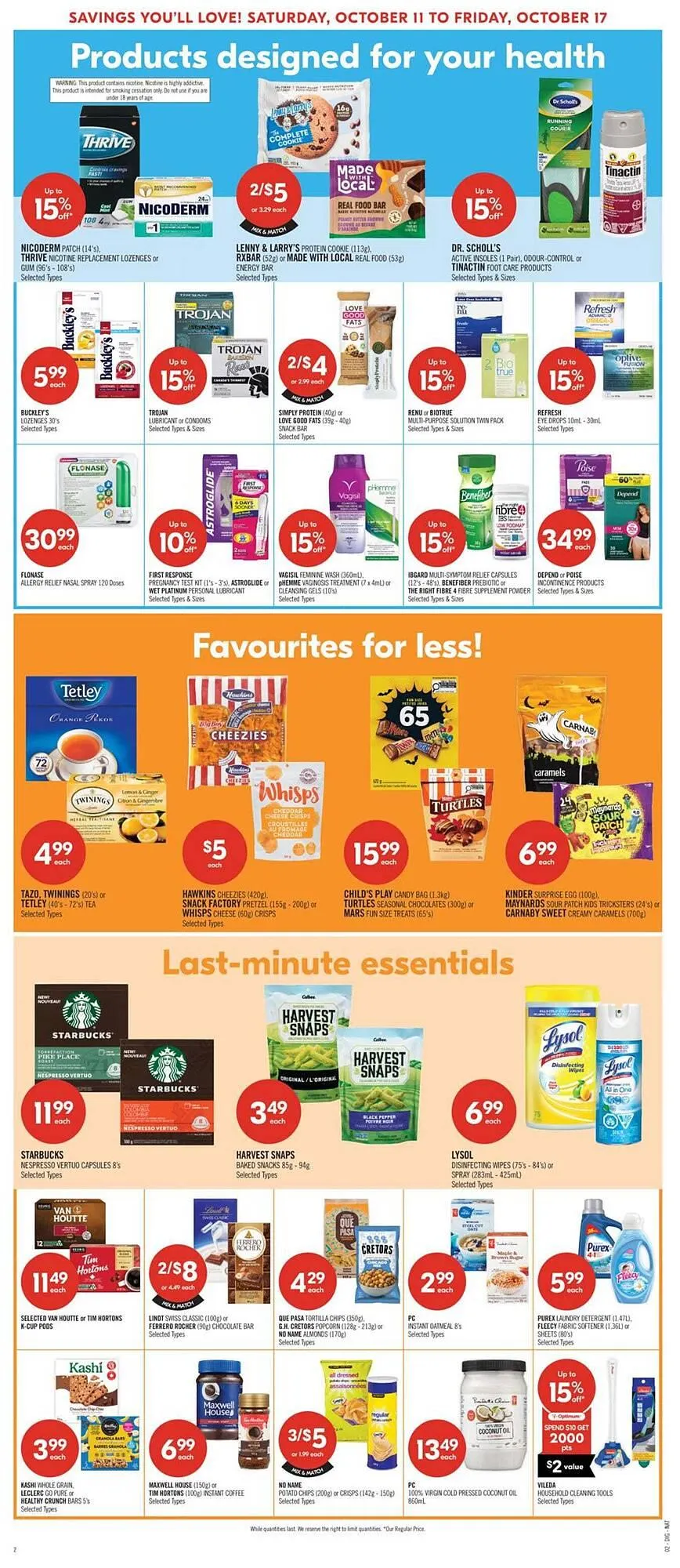 Shoppers Drug Mart flyer from October 11 to October 17 2025 - flyer page 18