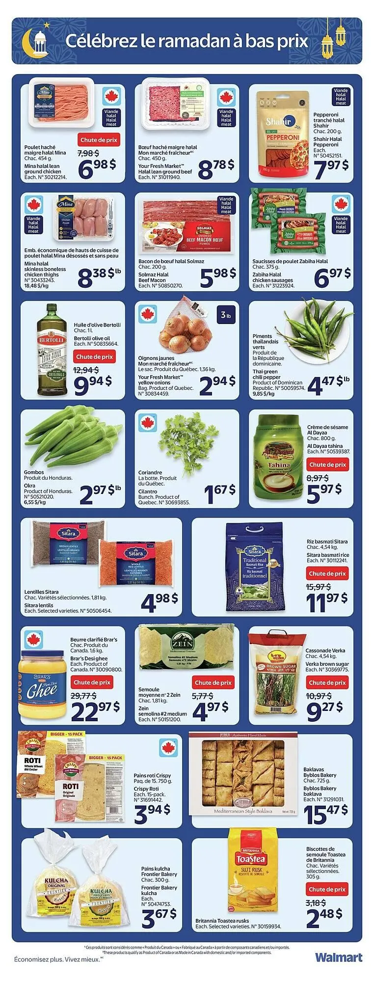 Walmart flyer from March 12 to April 2 2026 - flyer page 1