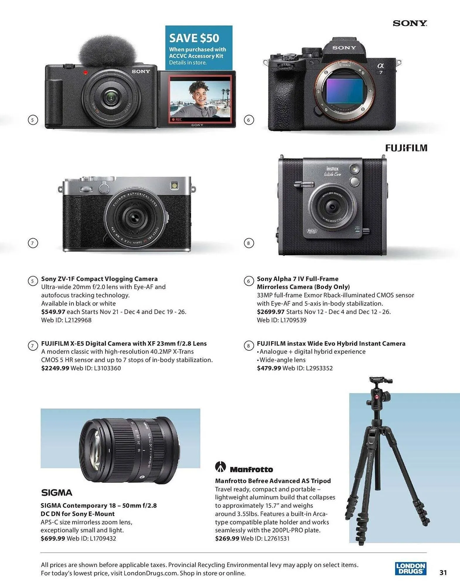 London Drugs flyer from November 13 to November 27 2025 - flyer page 31