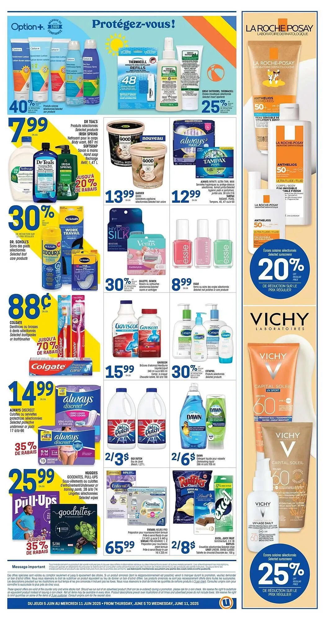 Uniprix flyer from June 5 to June 19 2025 - flyer page 2