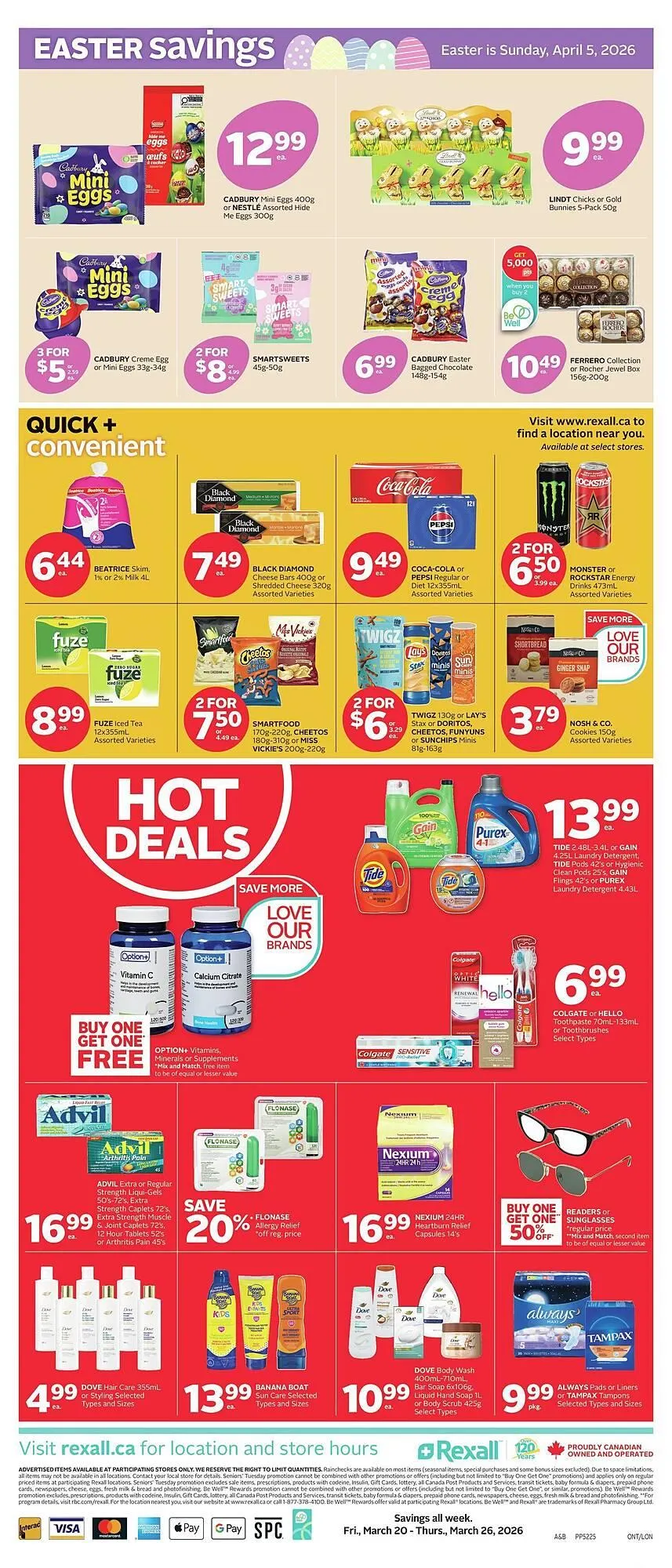 Rexall flyer from March 20 to March 27 2026 - flyer page 2