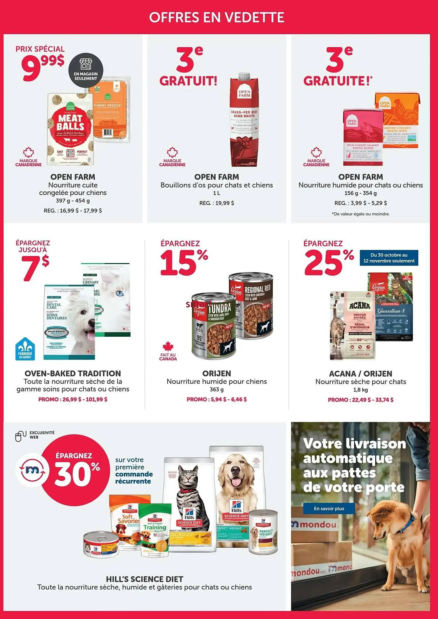 Mondou flyer from October 30 to November 5 2025 - flyer page 3