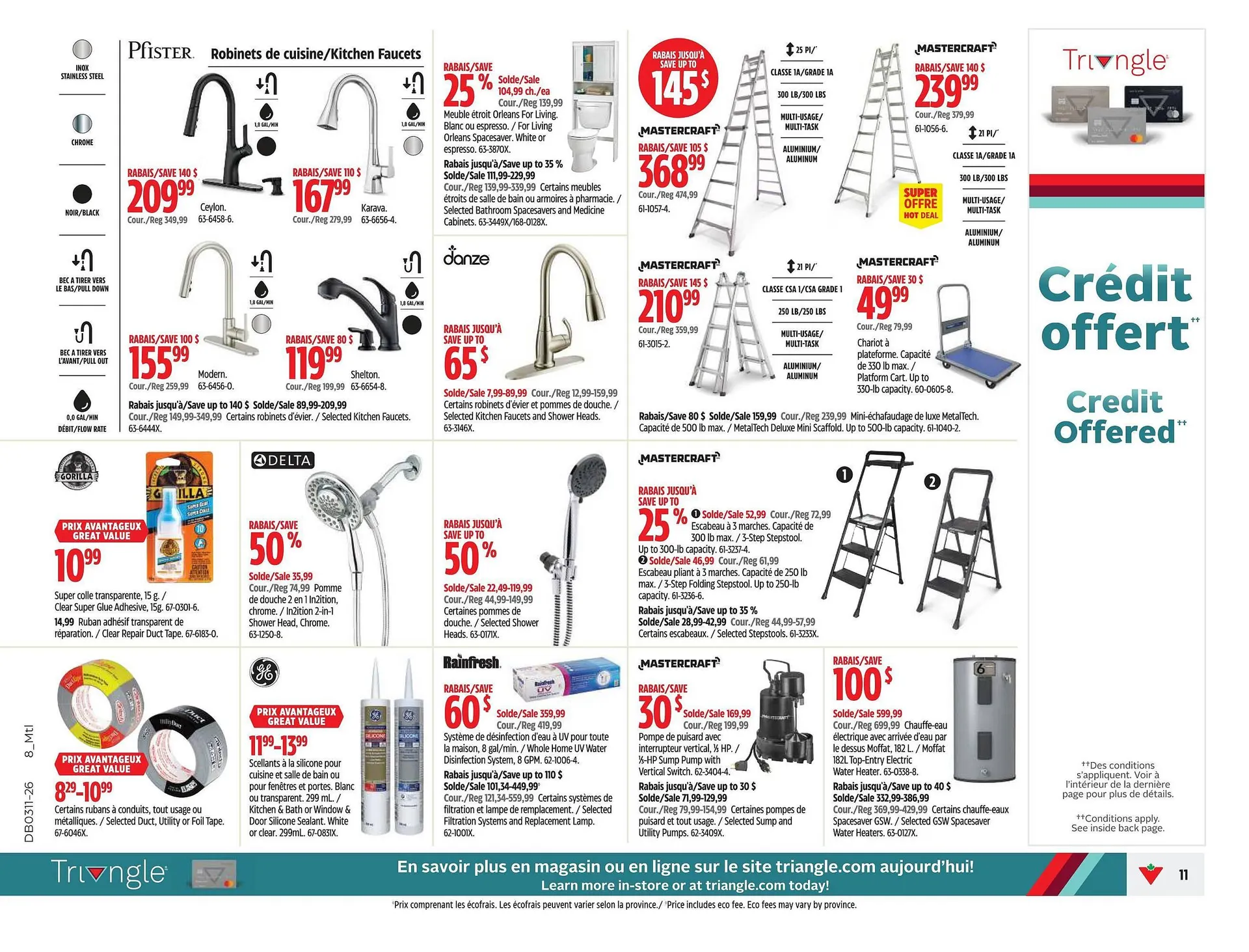 Canadian Tire flyer from March 12 to March 18 2026 - flyer page 11