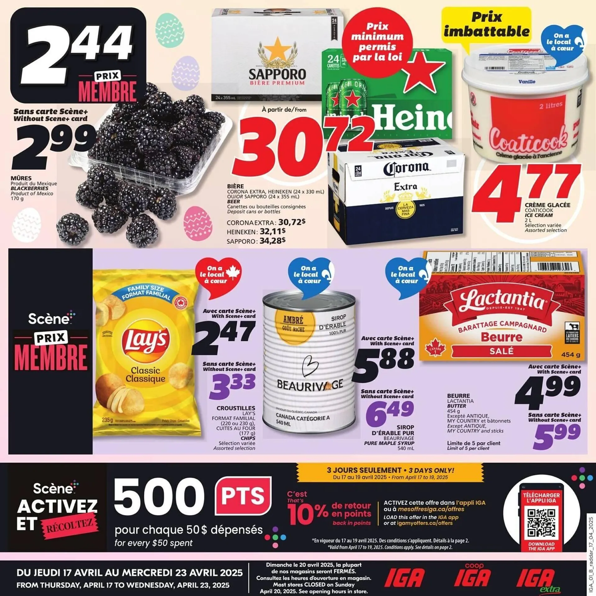 IGA flyer from April 16 to April 30 2025 - flyer page 2