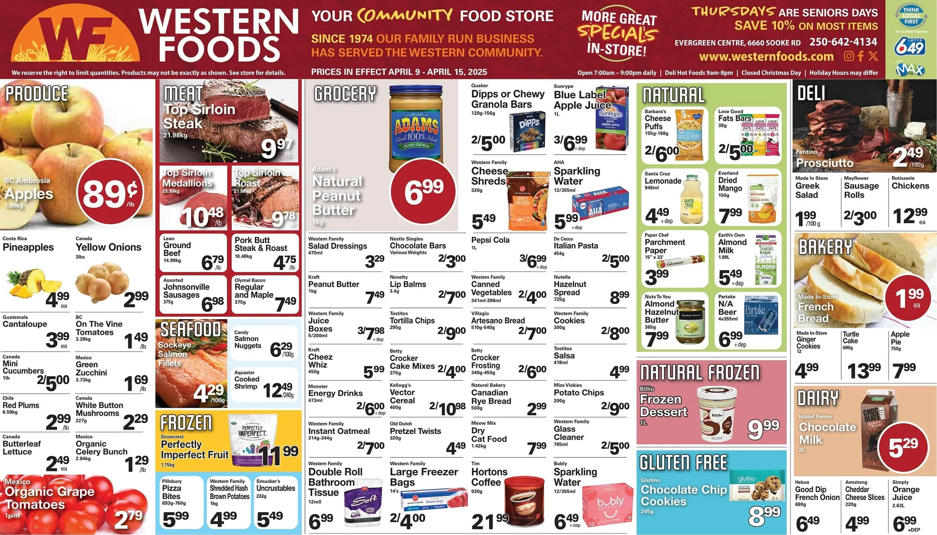 Western Foods flyer - 1