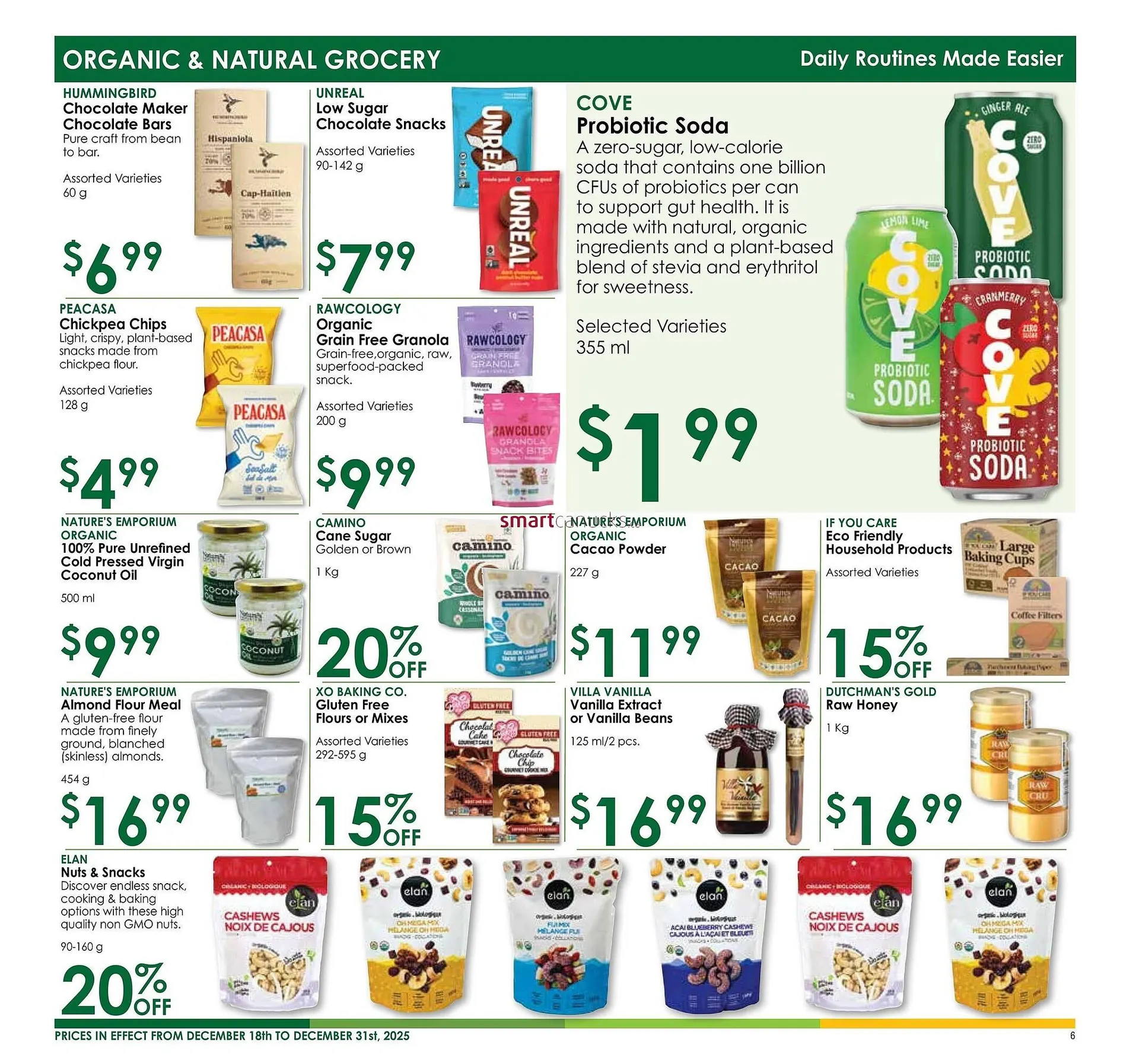 Nature's Emporium flyer from December 18 to December 31 2025 - flyer page 6
