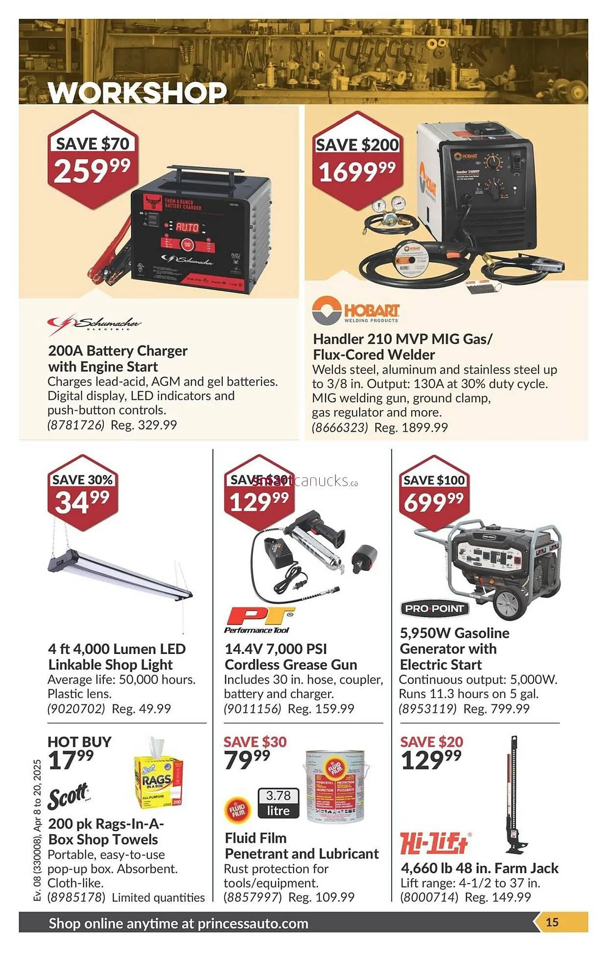 Princess Auto flyer from April 6 to April 12 2025 - flyer page 21