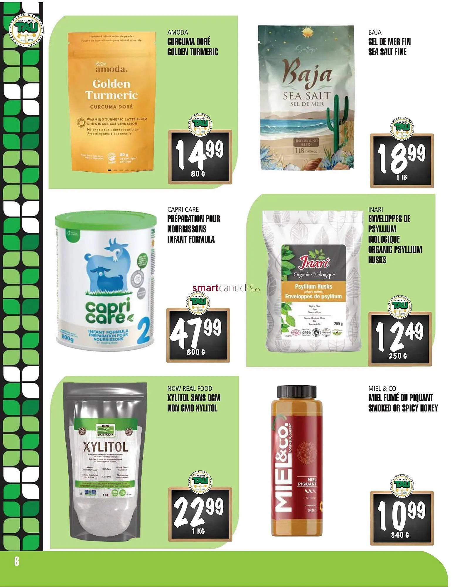 Marches Tau flyer from August 4 to August 31 2025 - flyer page 6