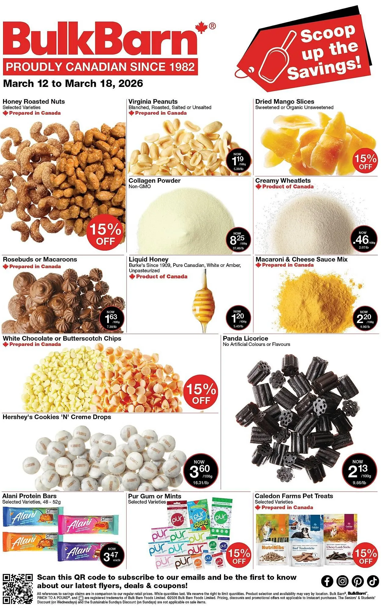 Bulk Barn flyer from March 12 to March 18 2026 - flyer page 1