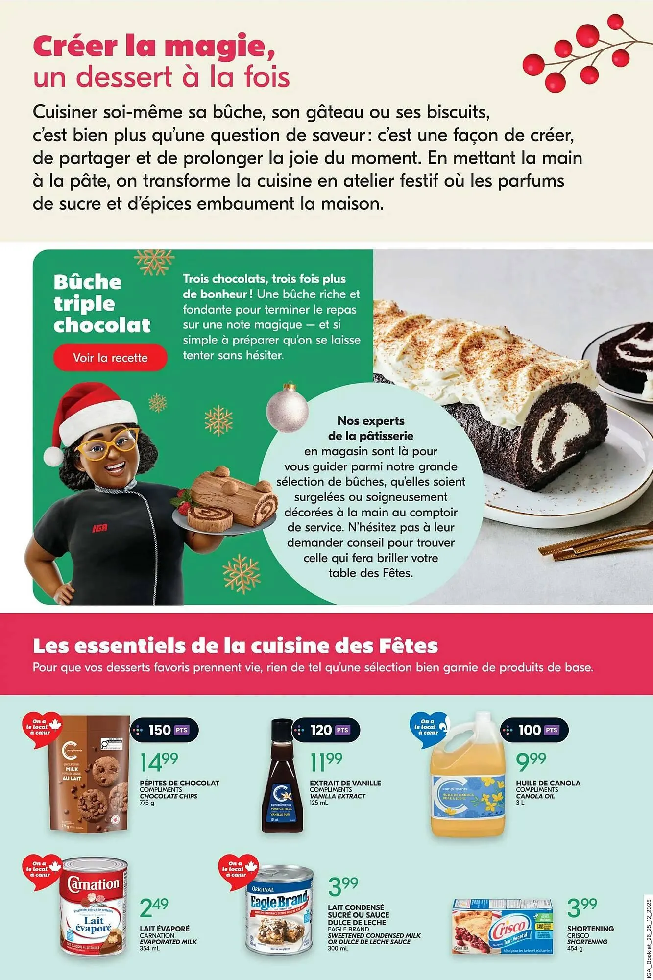 IGA flyer from December 25 to December 31 2025 - flyer page 39