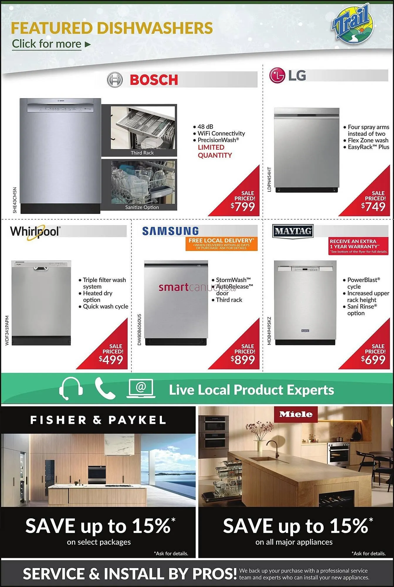 Trail Appliances flyer from December 11 to December 17 2025 - flyer page 6