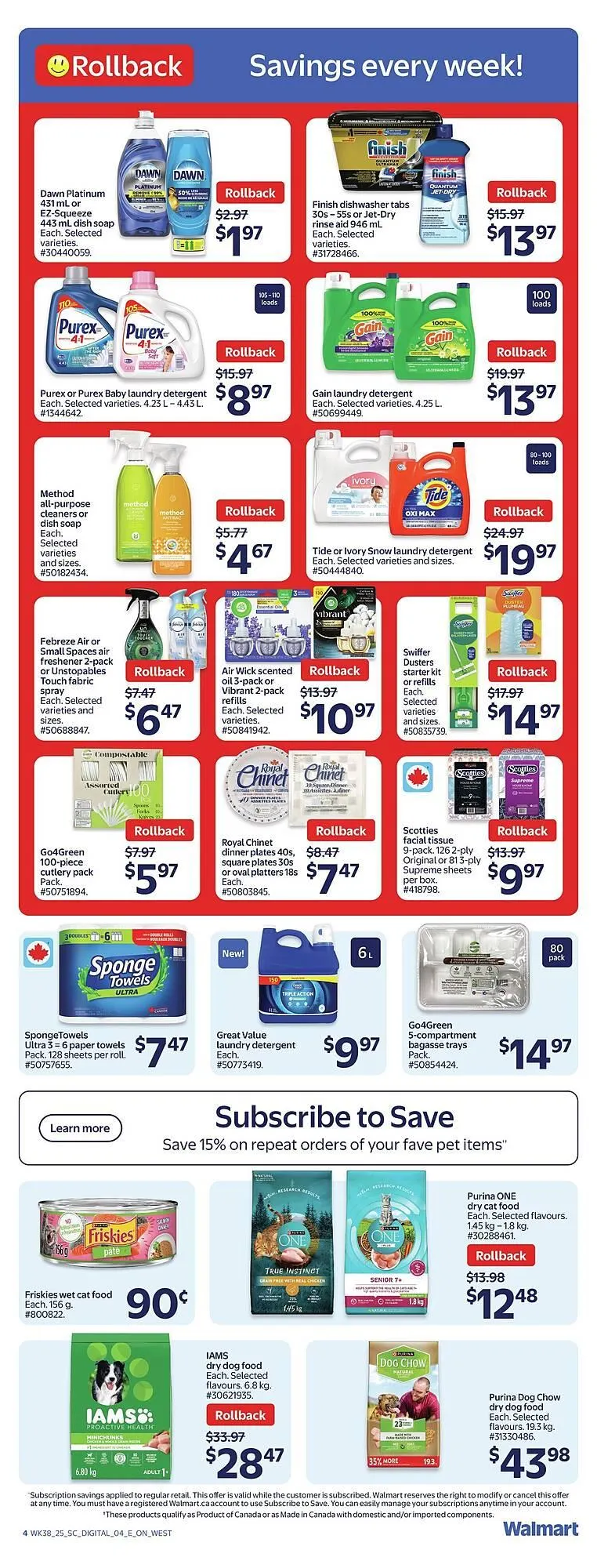 Walmart flyer from October 16 to October 22 2025 - flyer page 5