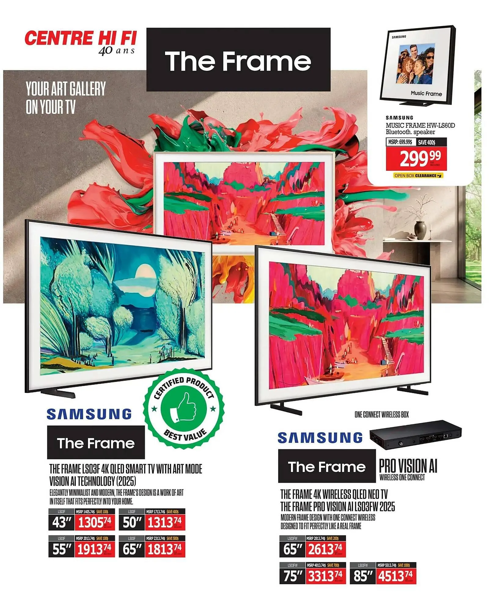 Centre Hi-Fi flyer from September 26 to October 2 2025 - flyer page 14