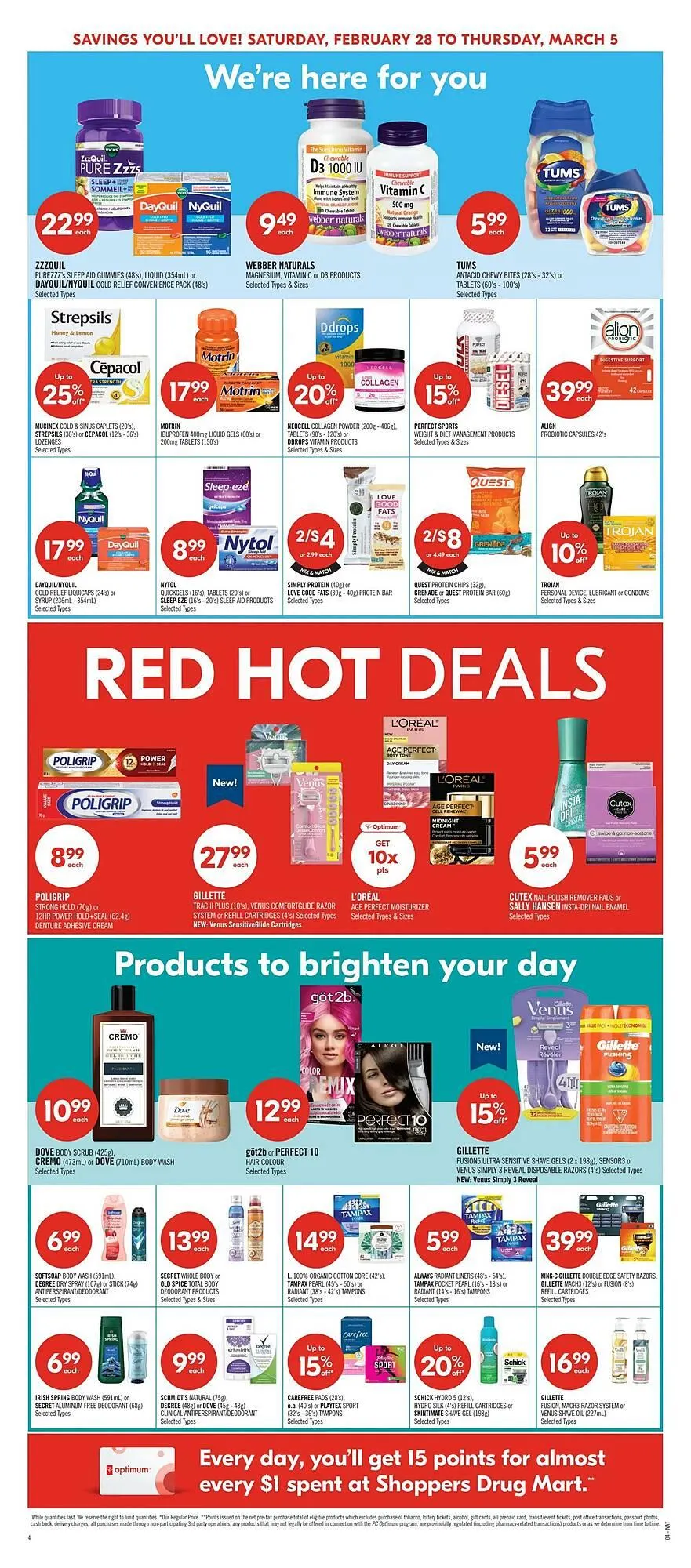 Shoppers Drug Mart flyer from February 28 to March 5 2026 - flyer page 10