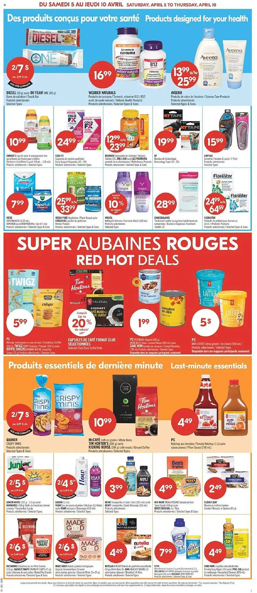 Pharmaprix flyer from April 5 to April 10 2025 - flyer page 12