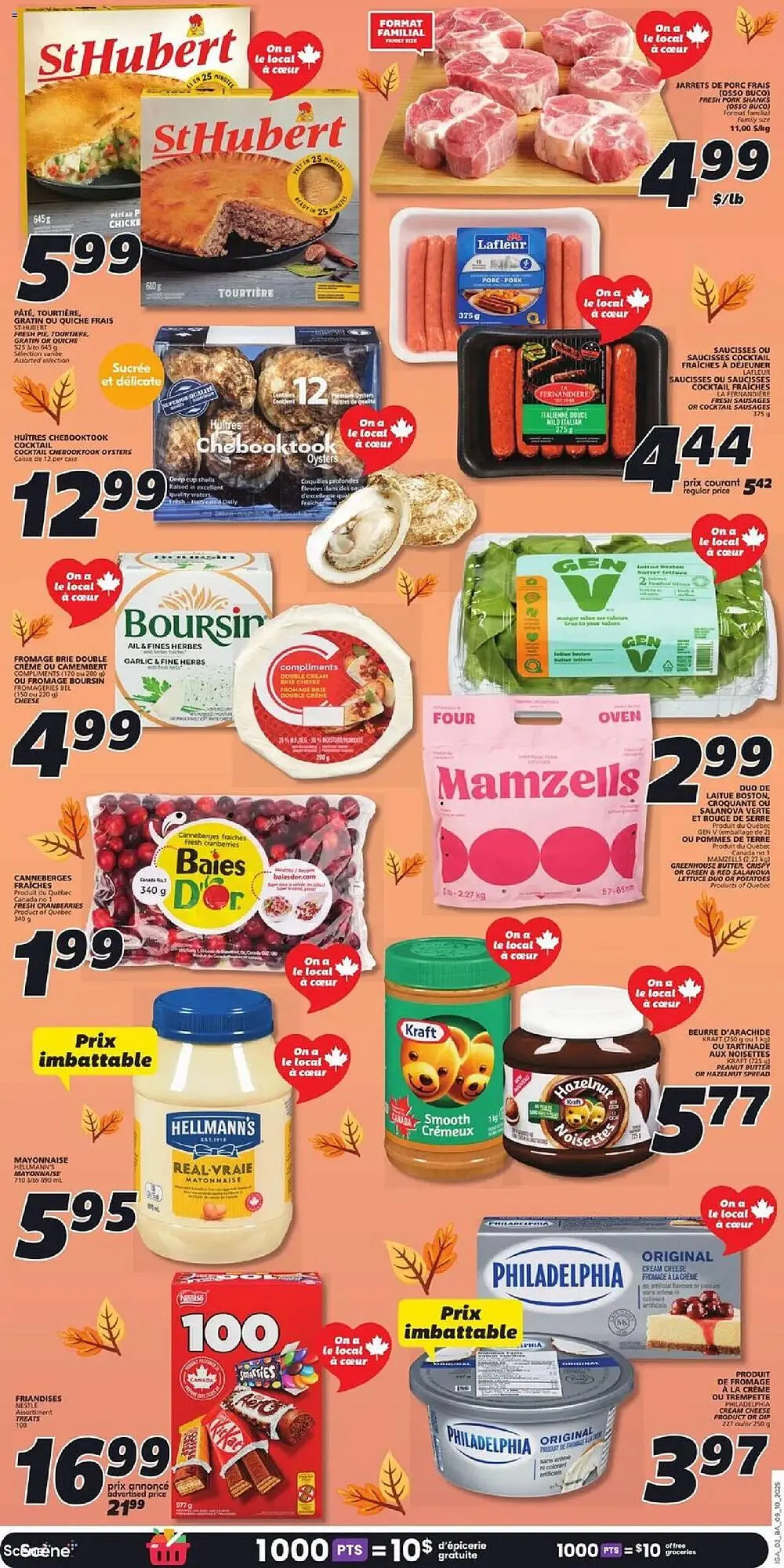 IGA flyer from October 9 to October 15 2025 - flyer page 2