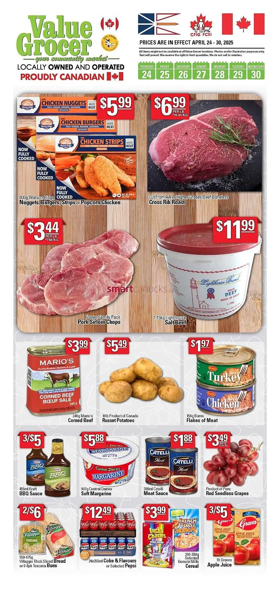 Value Grocer flyer - 1