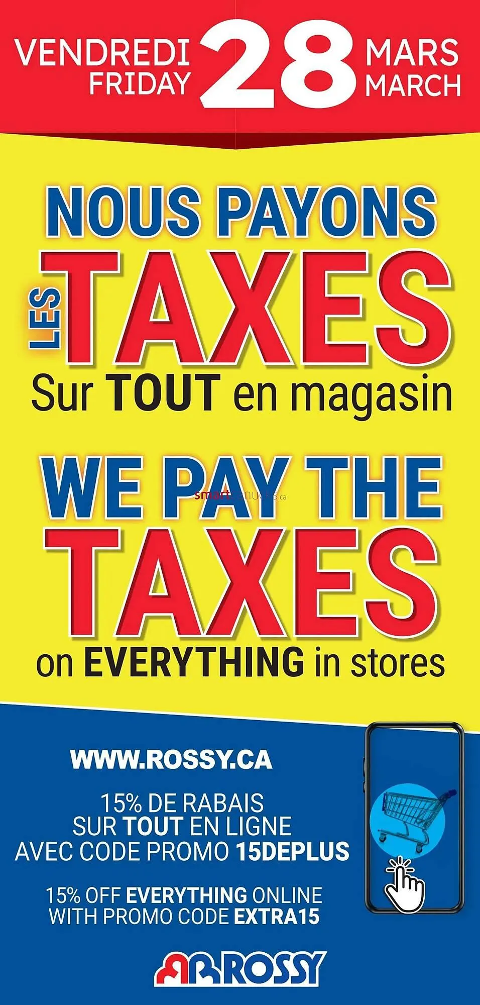 Rossy flyer from March 27 to April 2 2025 - flyer page 9