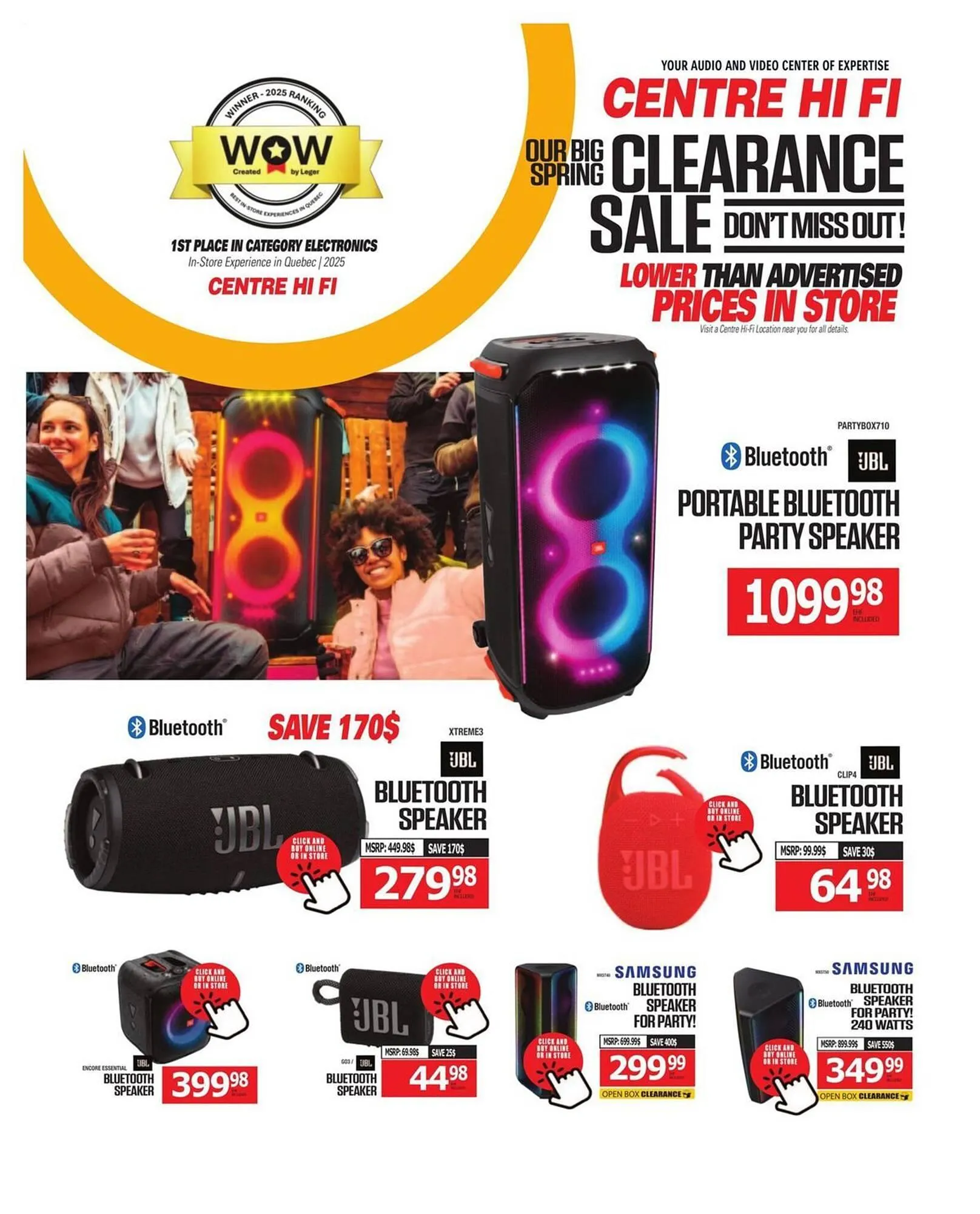 Centre Hi-Fi flyer from April 4 to April 10 2025 - flyer page 2