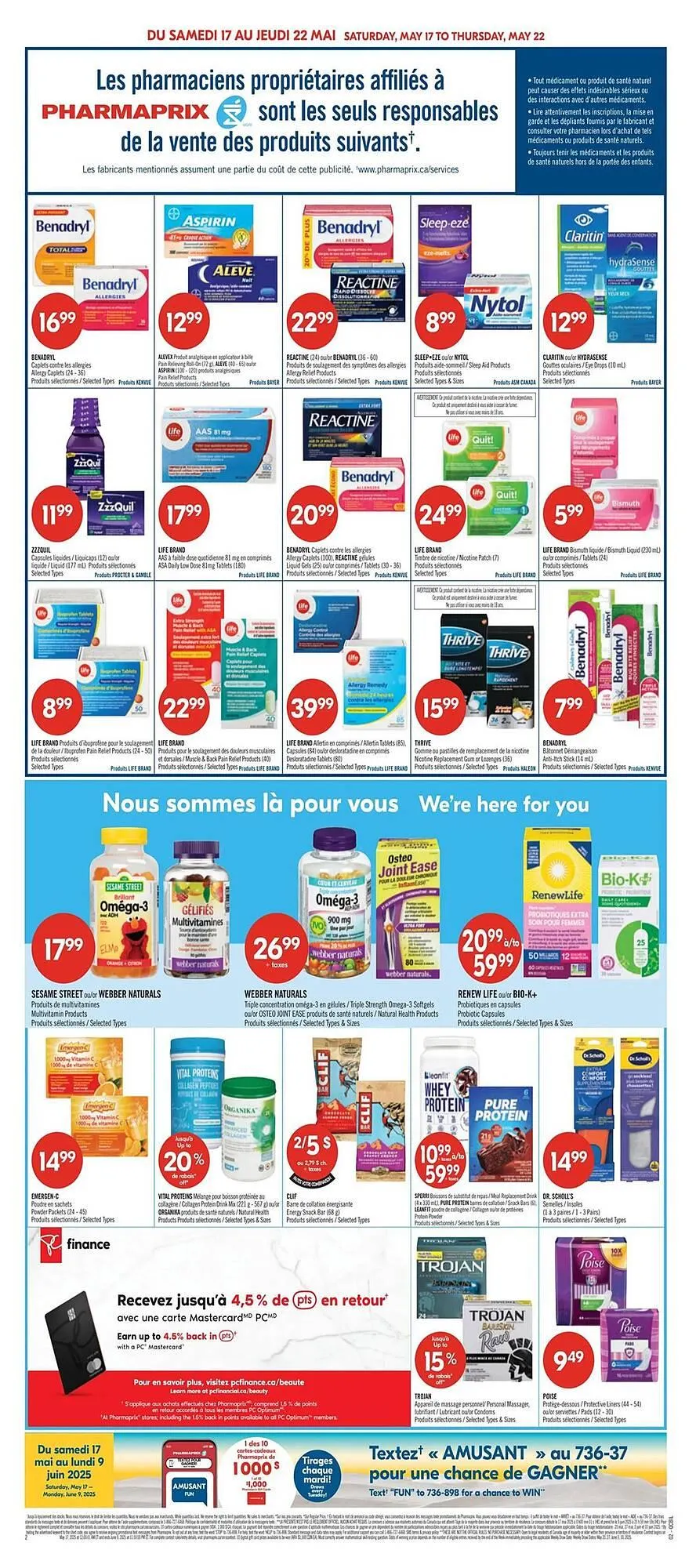 Pharmaprix flyer from May 19 to May 21 2025 - flyer page 2