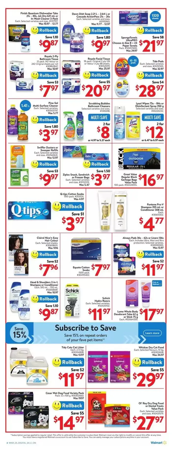 Walmart flyer from January 29 to February 12 2025 - flyer page 8