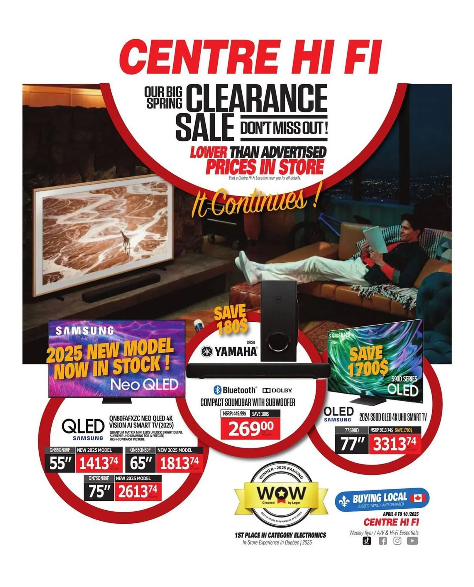 Centre Hi-Fi flyer - 1