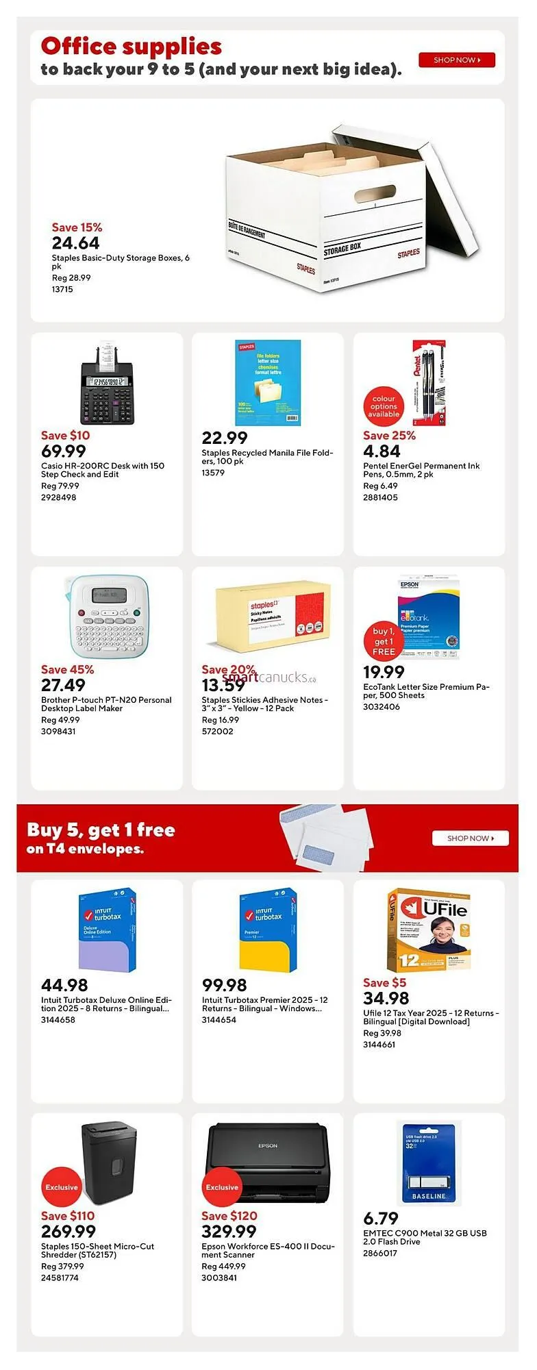 Staples flyer from February 9 to February 11 2026 - flyer page 5
