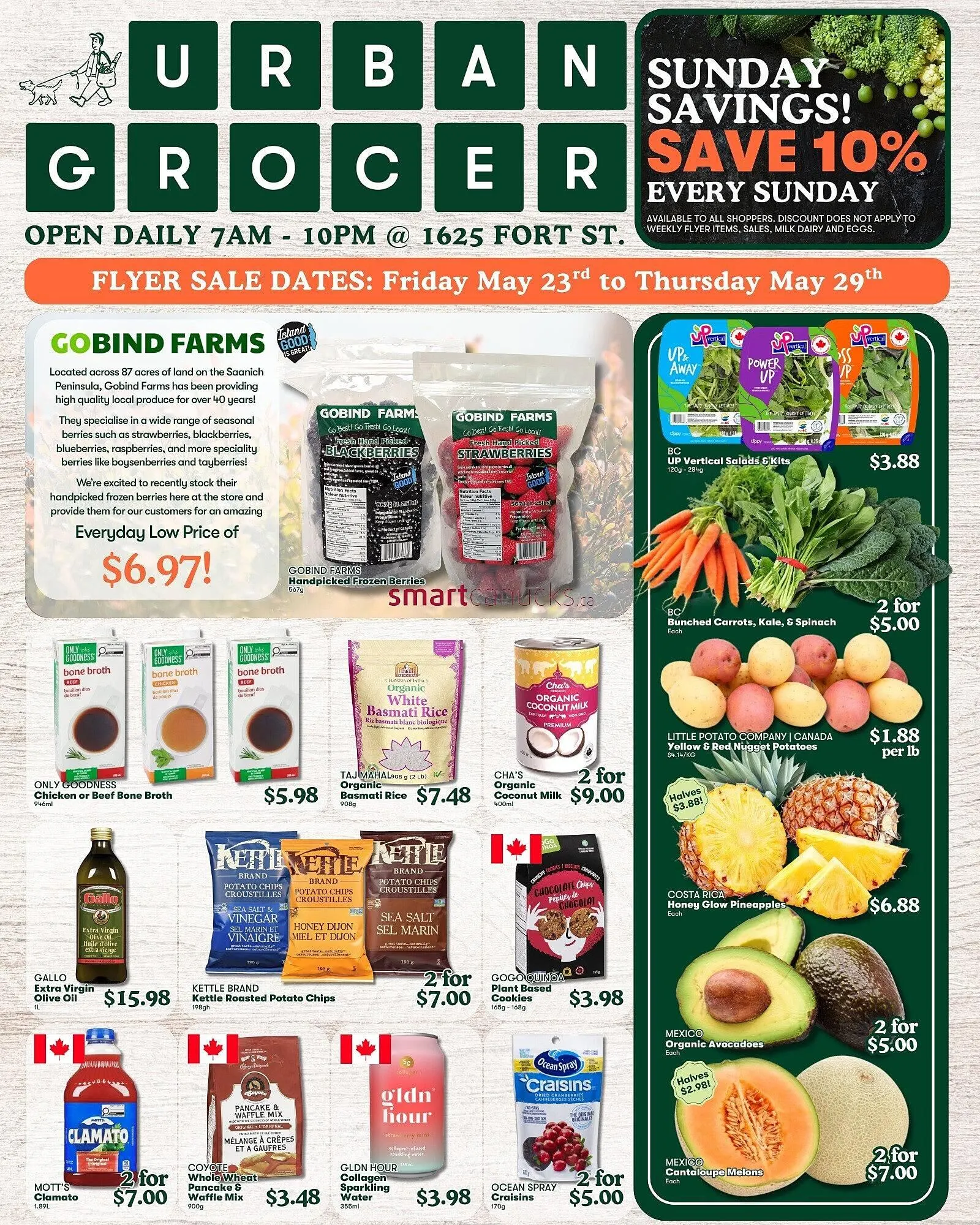 Urban Grocer flyer - 1