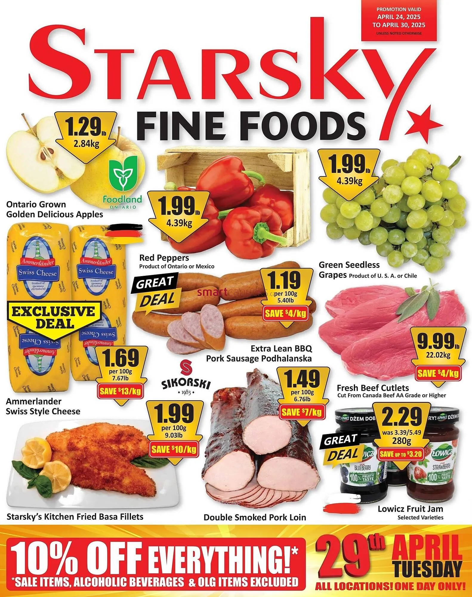 Starsky flyer from April 24 to May 24 2025 - flyer page 1