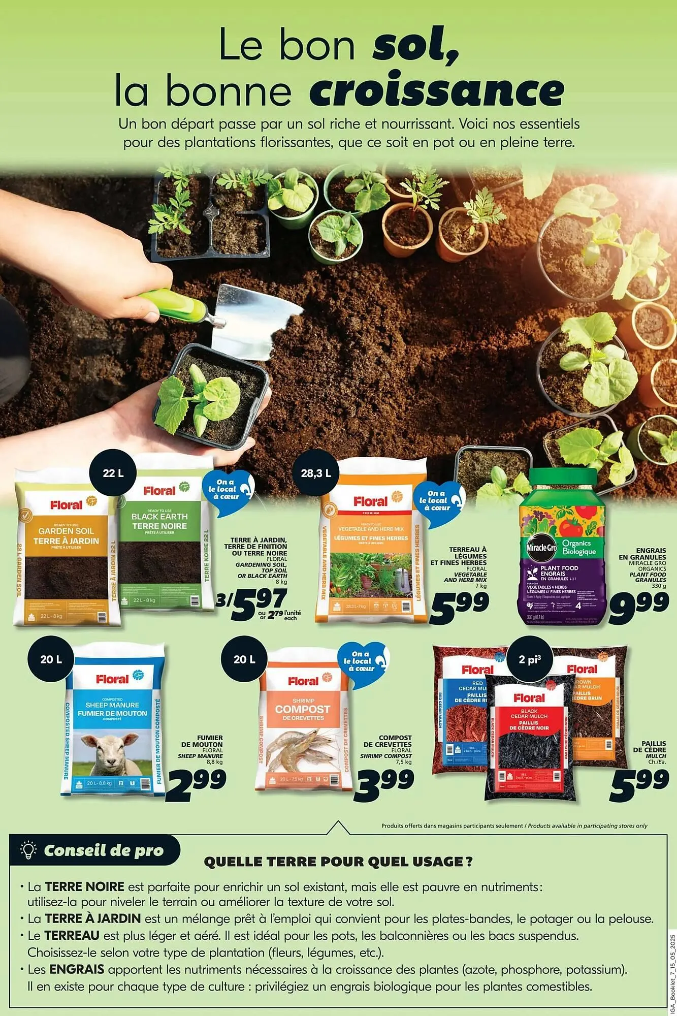 IGA flyer from May 15 to May 21 2025 - flyer page 39