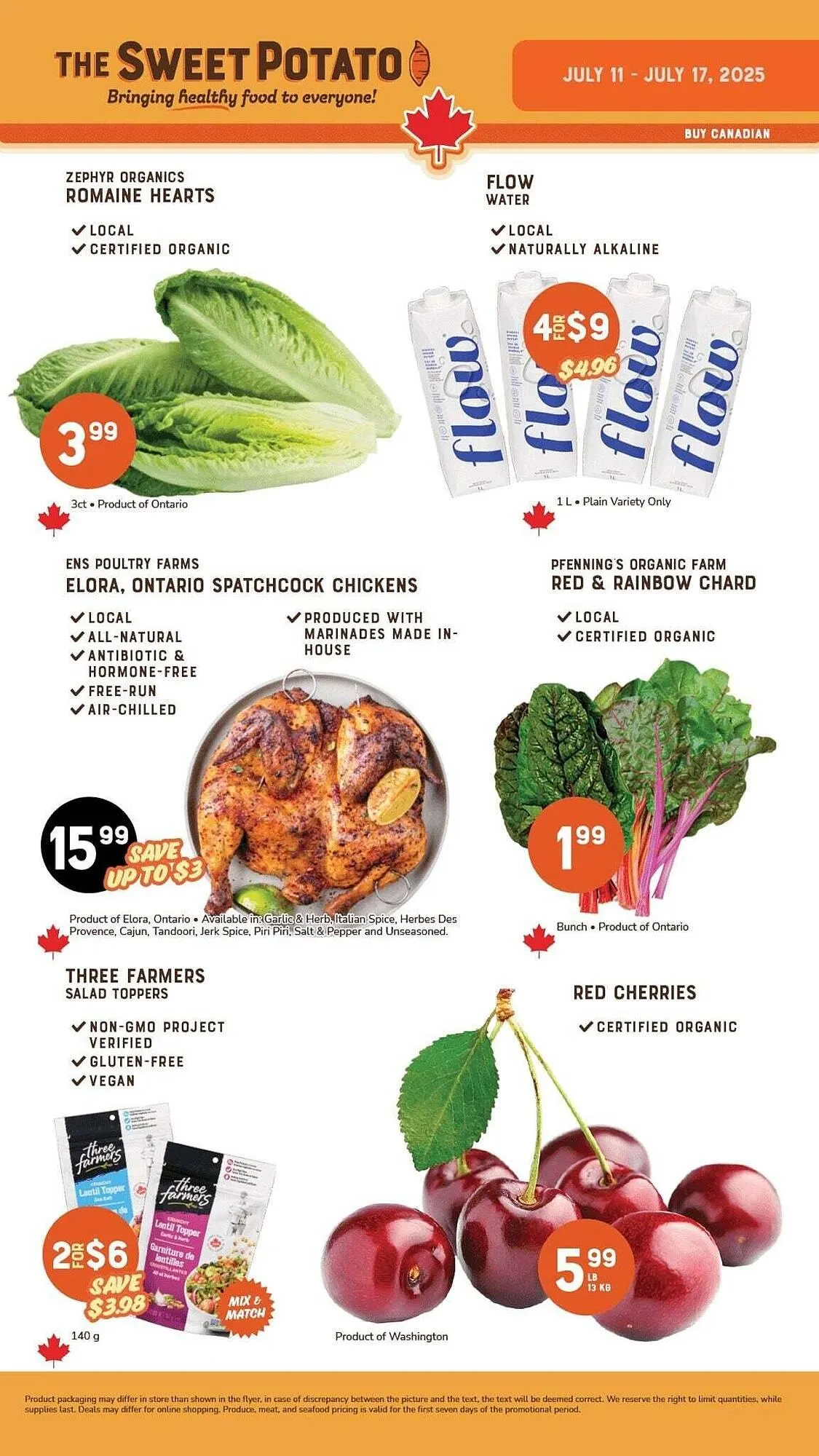 The Sweet Potato flyer - 1