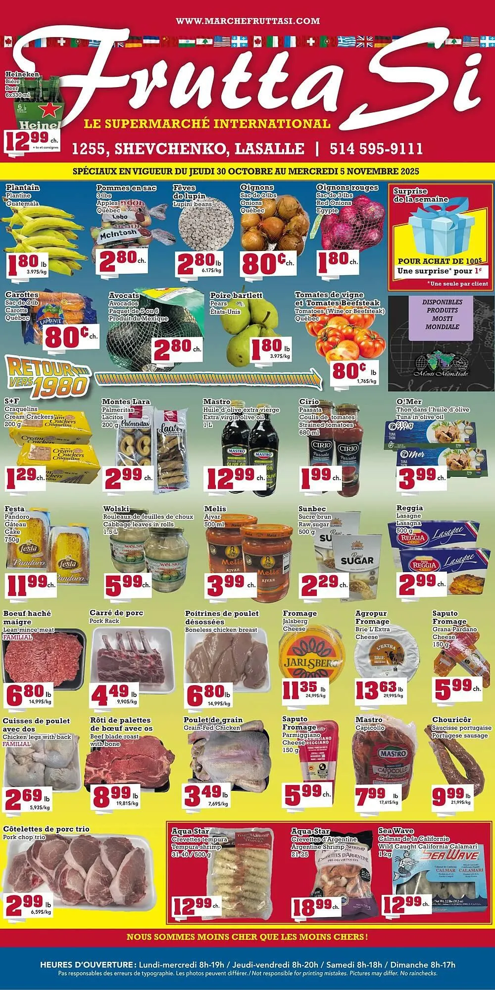Frutta Si flyer from October 30 to November 5 2025 - flyer page 1