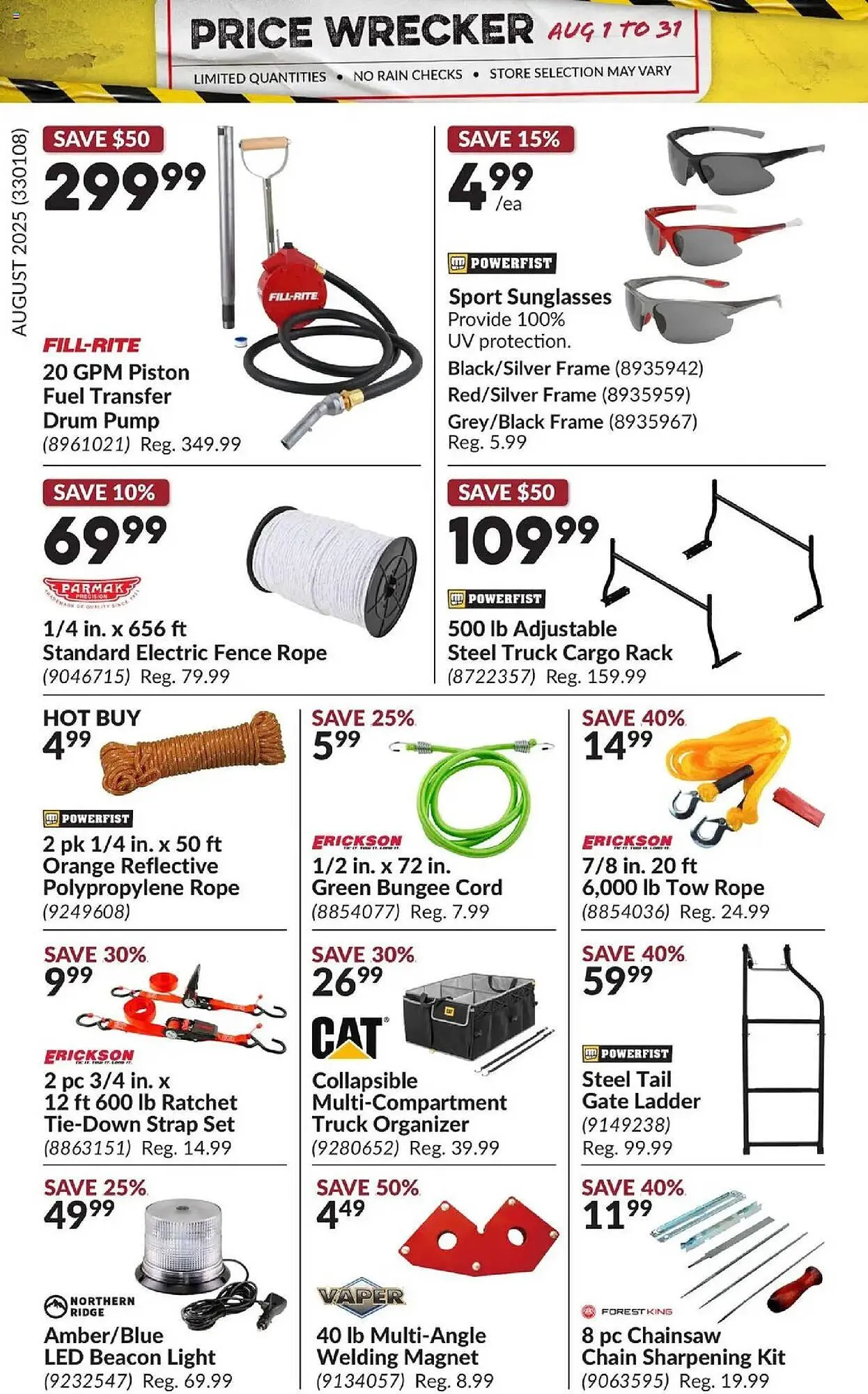 Princess Auto flyer from August 1 to September 1 2025 - flyer page 20
