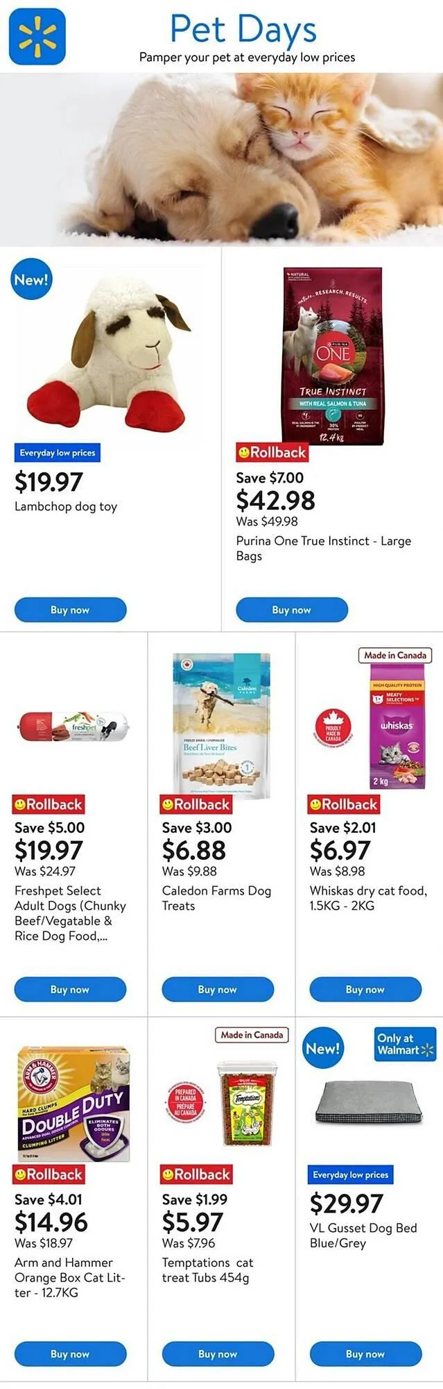 Walmart flyer from August 28 to September 3 2025 - flyer page 1