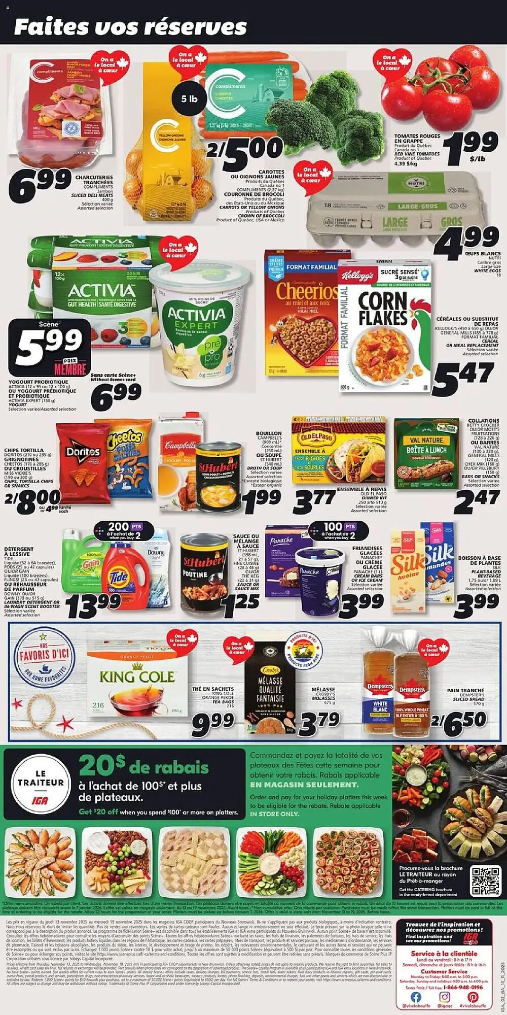 IGA flyer from November 13 to November 20 2025 - flyer page 2