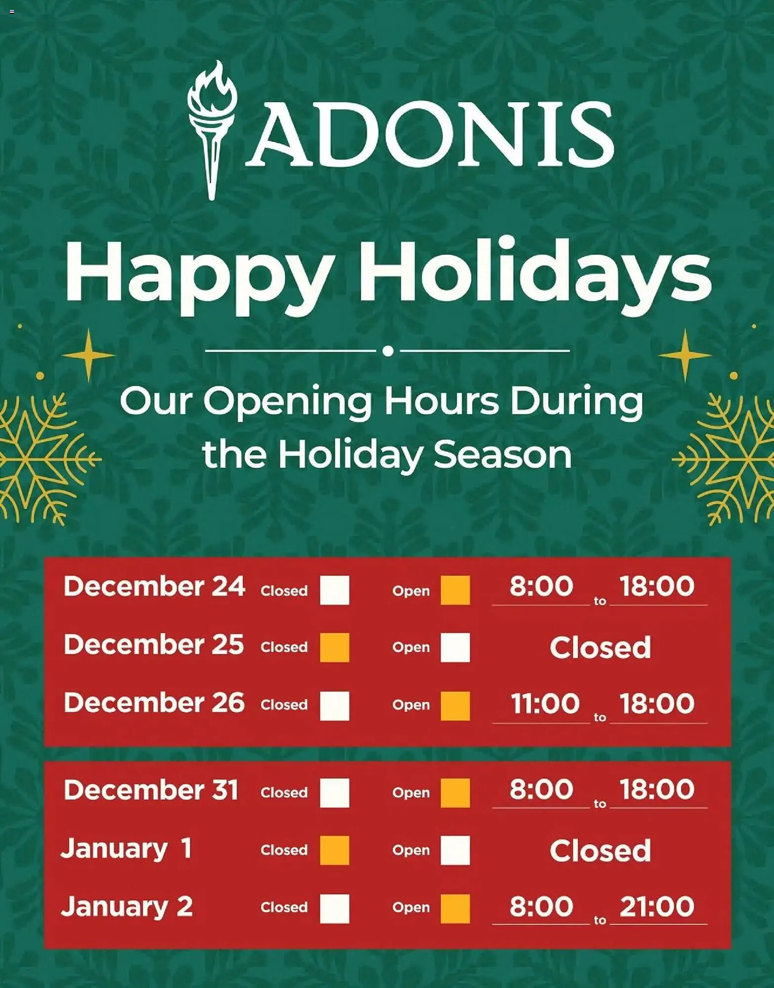 Marché Adonis flyer from December 18 to December 24 2025 - flyer page 9