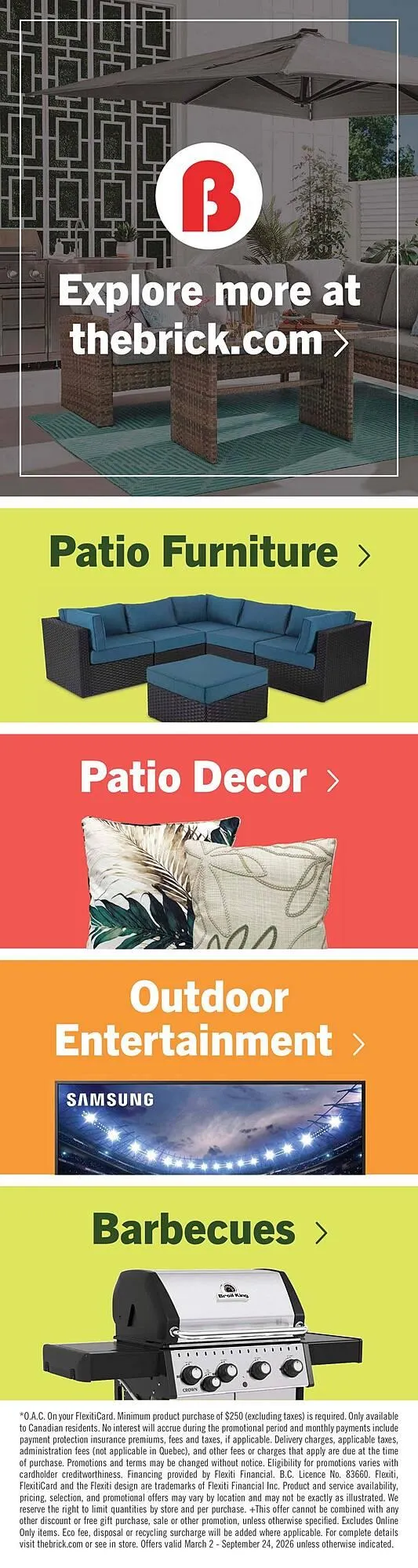 The Brick flyer from March 2 to March 9 2026 - flyer page 15