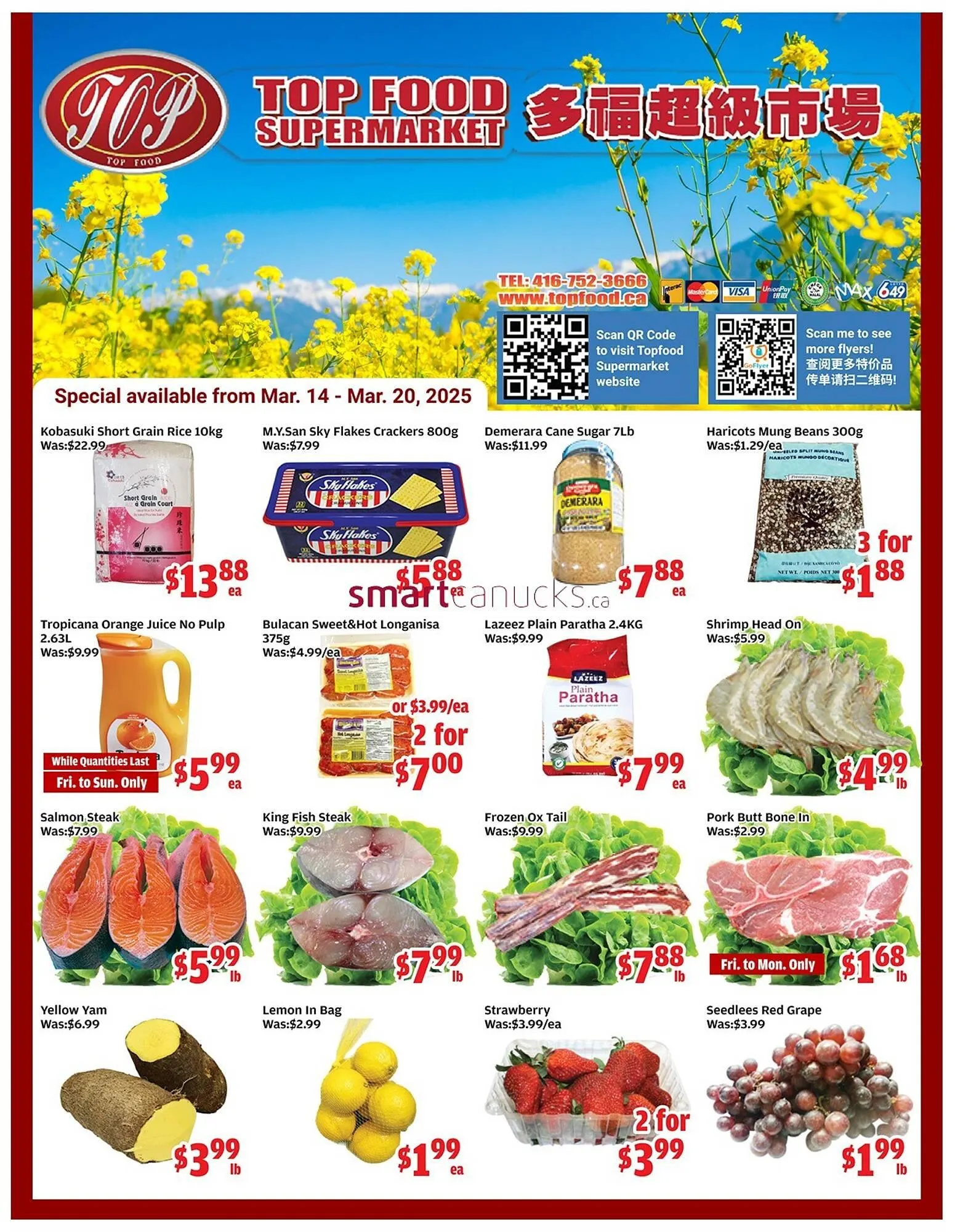 Top Food Supermarket flyer - 1