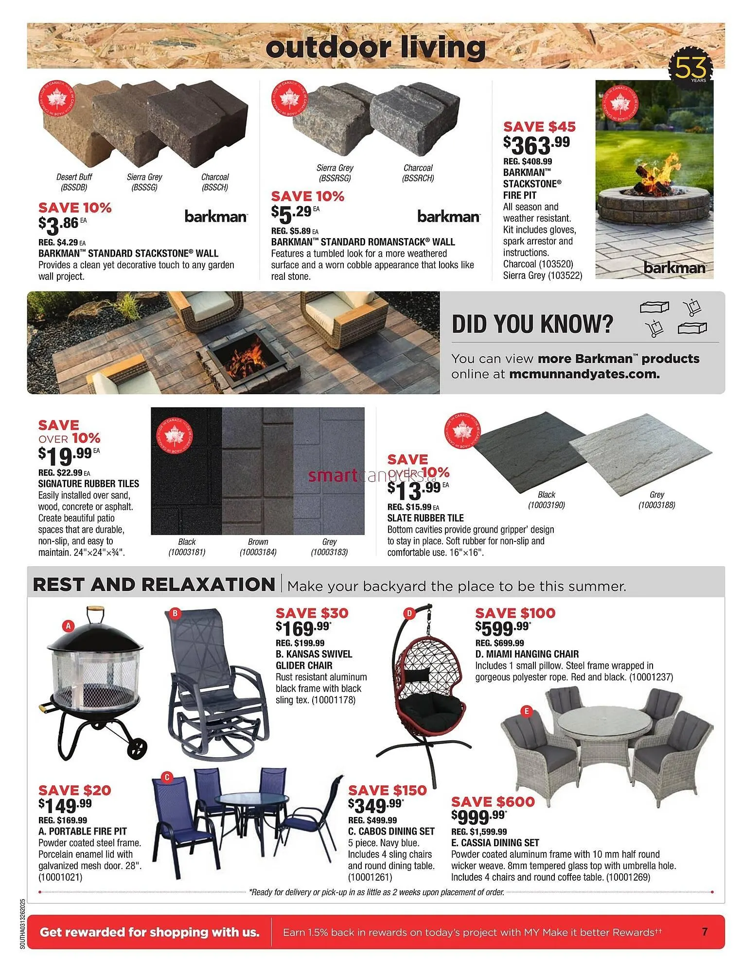 McMunn & Yates Building Supplies flyer from March 14 to March 20 2025 - flyer page 7