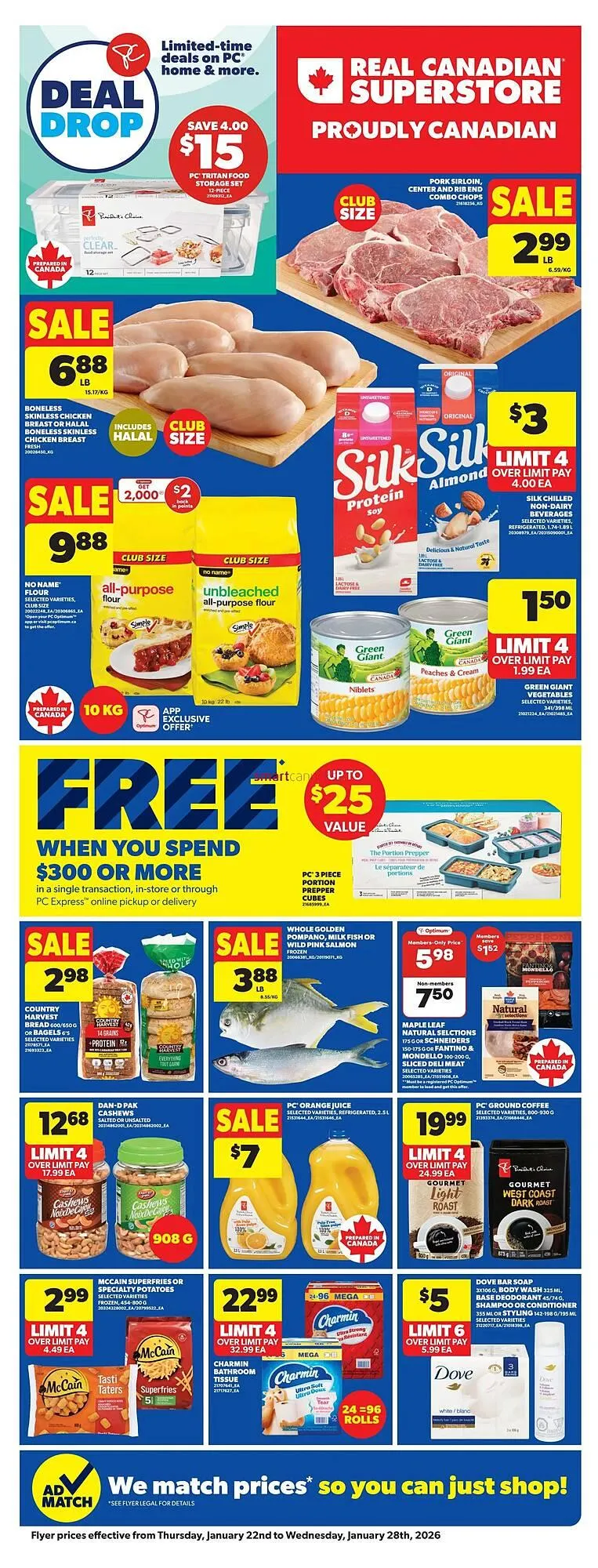 Real Canadian Superstore flyer from January 22 to January 28 2026 - flyer page 4