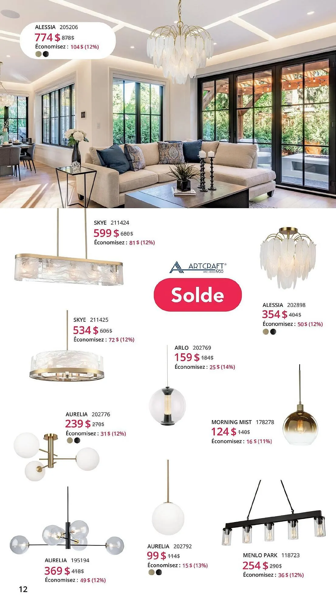 Multi Luminaire flyer from August 12 to January 6 2026 - flyer page 12