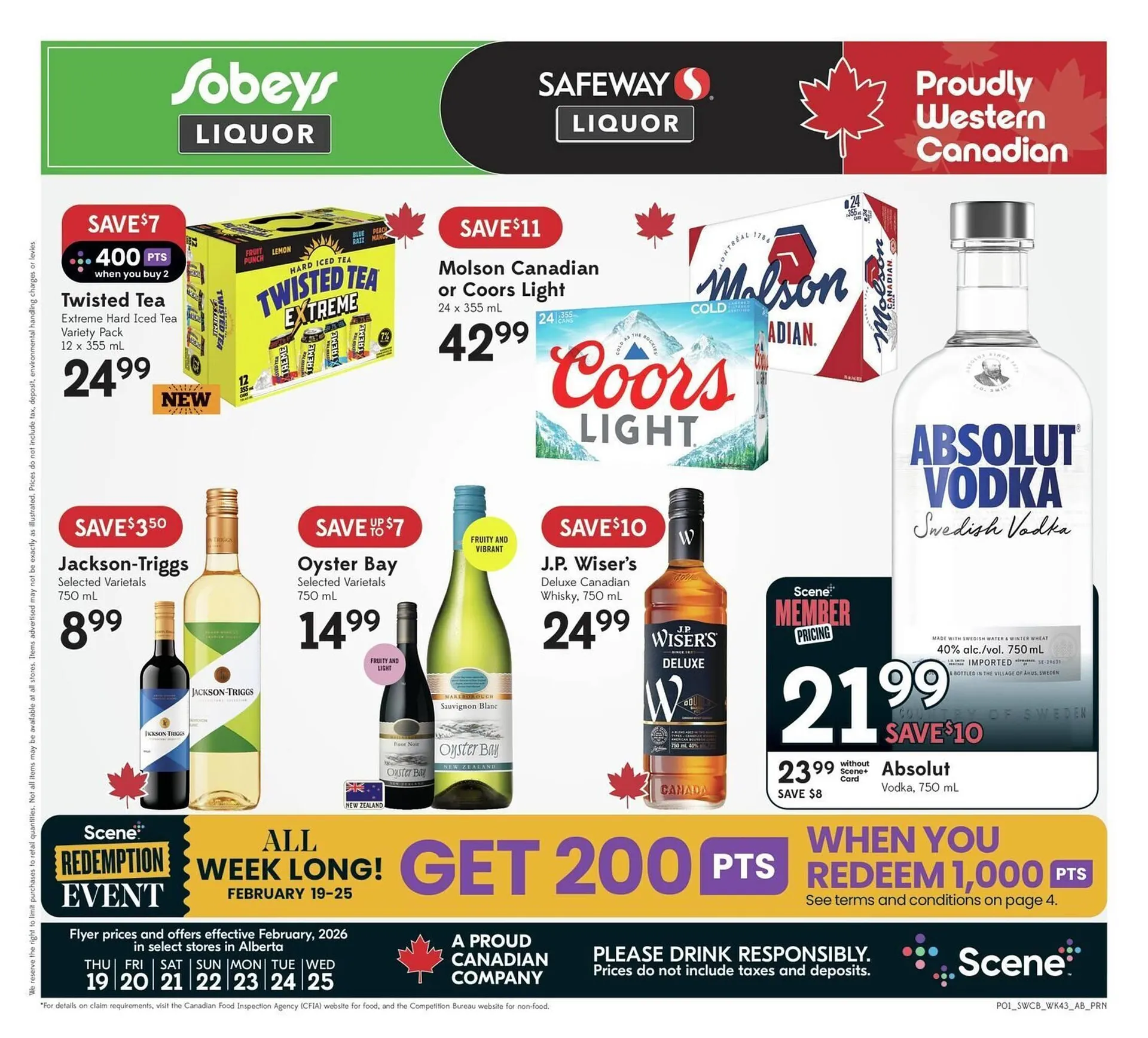 Safeway flyer - 1