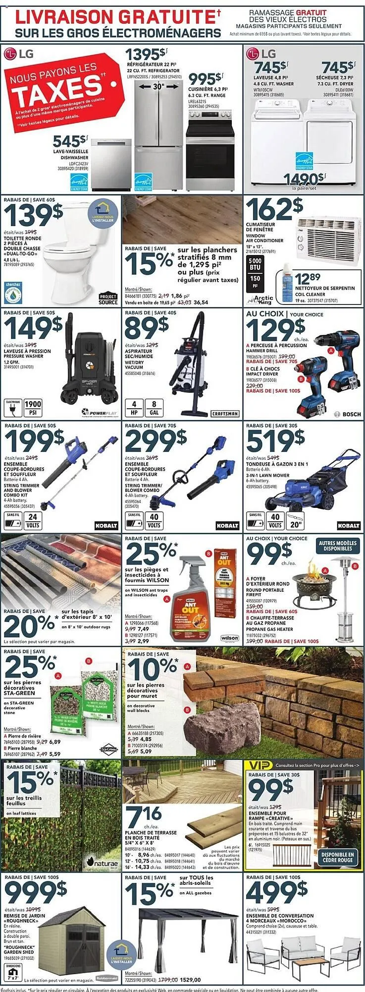 Réno Dépôt flyer from May 2 to May 8 2024 - flyer page 3