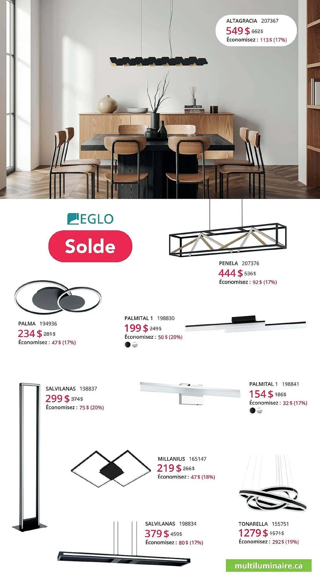 Multi Luminaire flyer from August 12 to January 6 2026 - flyer page 25