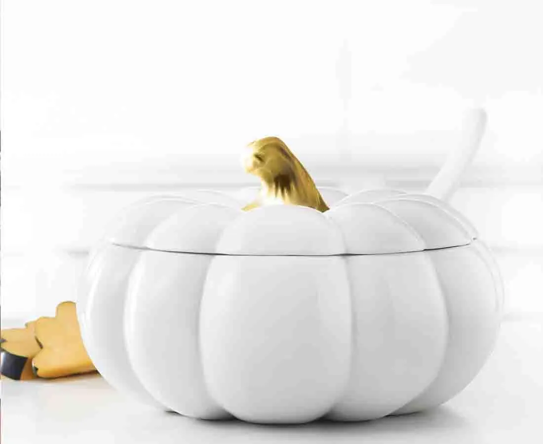 Citrouille D'Or Tureen with Laddle, 3 L