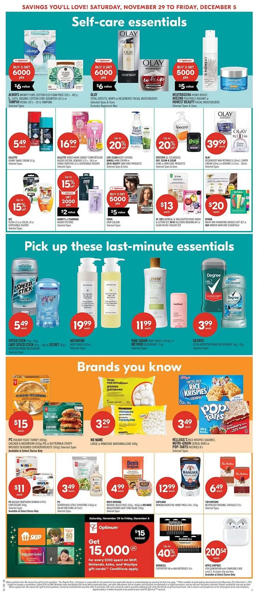 Shoppers Drug Mart flyer from November 28 to December 5 2025 - flyer page 23