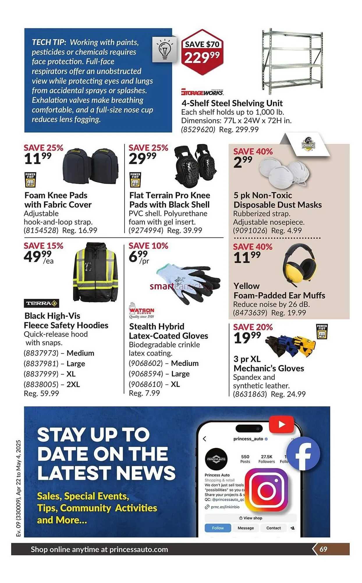 Princess Auto flyer from April 18 to April 24 2025 - flyer page 74