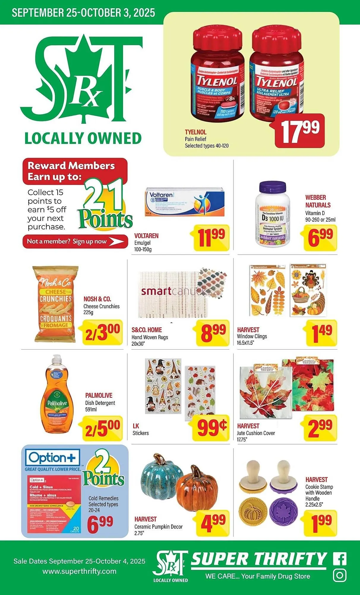 Super Thrifty flyer from October 1 to October 31 2025 - flyer page 1
