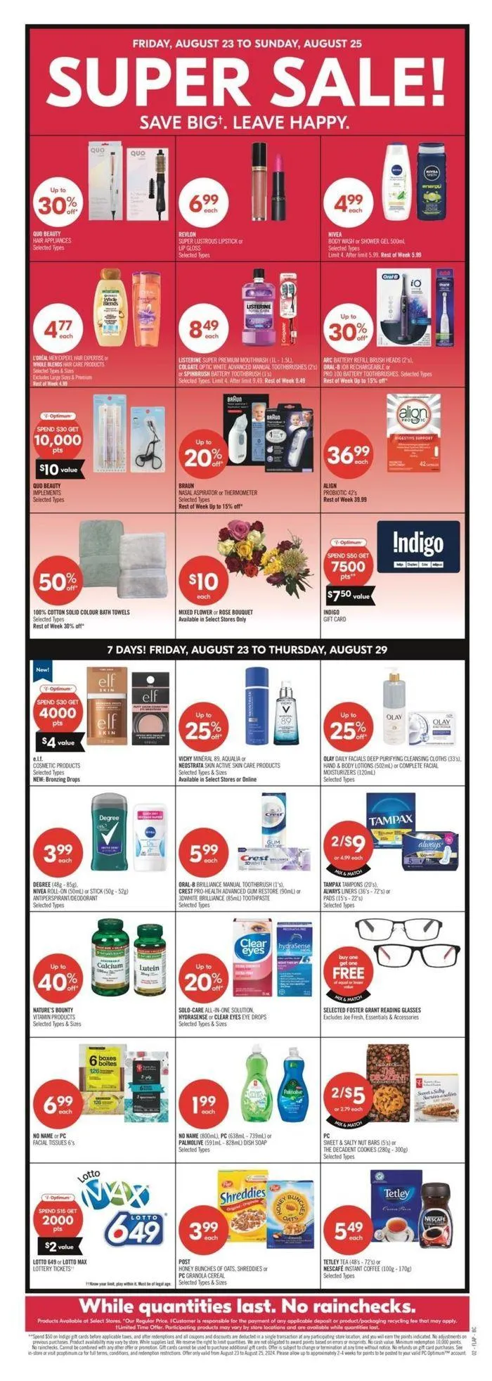 Exclusive deals and bargains from August 24 to August 29 2024 - flyer page 19